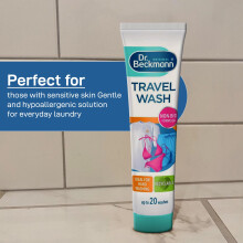 Travel Wash Non Bio Laundry 100ml for Hand Washing Clothes On The Go U