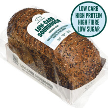 ROBERT ANDREW Low Carb Sourdough Seeded Bread Tin Loaf – 32g Carbs 53g