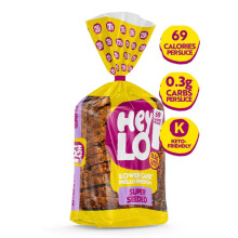 Heylo Seeded Keto Bread 2 x 450g 16 Slices Ea Fresh 5Day Shelf Life F