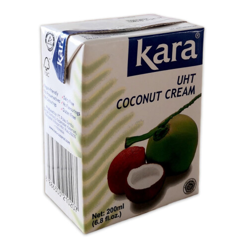 Kara Coconut Cream 200ml (Pack of 6) 1