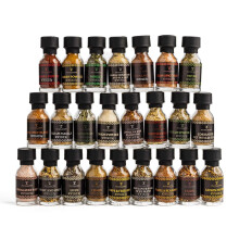 Spices Gift Set 24 Gourmet Spices For Cooking Grilling Rubs Herbs Sea
