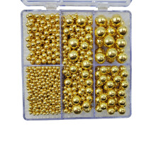 Gold Pearl Sugar Sprinkle Candy Pearls Mixed Size Cake Topper Cupcake
