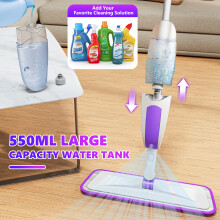 Microfibre Spray Mops for Cleaning Floors SEVENMAX Flat Foor Mop with