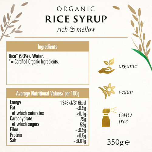 Biona Organic Rice Syrup, 350g 1