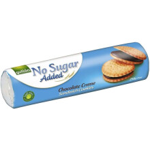 No Sugar Added Gullon Sandwich Cookie Chocolate Cream Biscuits 250g ea