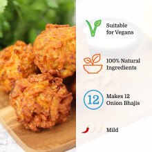 Onion Bhaji Mix  1 x 80g Pack  Make Restaurant Quality Onion Bhajis in