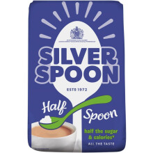 Silver Spoon Half Spoon Granulated Sugar – 1kg Pack of 2 Sweetness wi