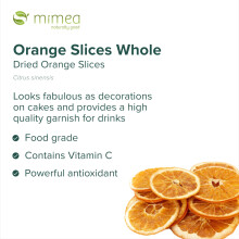Mimea Orange Slices Whole 1kg Quality Ingredients Dried Fruit Cock
