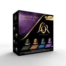 LOR Espresso Favourites Variety Box Coffee Pods x40 Nespresso Compati