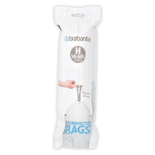 Brabantia Brabantia Bin Liners 50-60 Litres (H), pack of 30 1