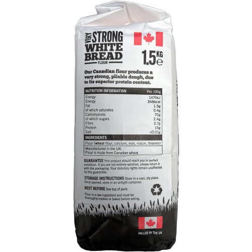 Marriage’s Millers Very Strong 100% Canadian White Bread Flour – 1