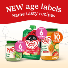 Cow Gate Fruit Pouch Apple Pear Banana Apricot Baby Food Snacks 4 Mo