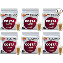 Tassimo COSTA Americano Pack of 6 6x16 TDiscs