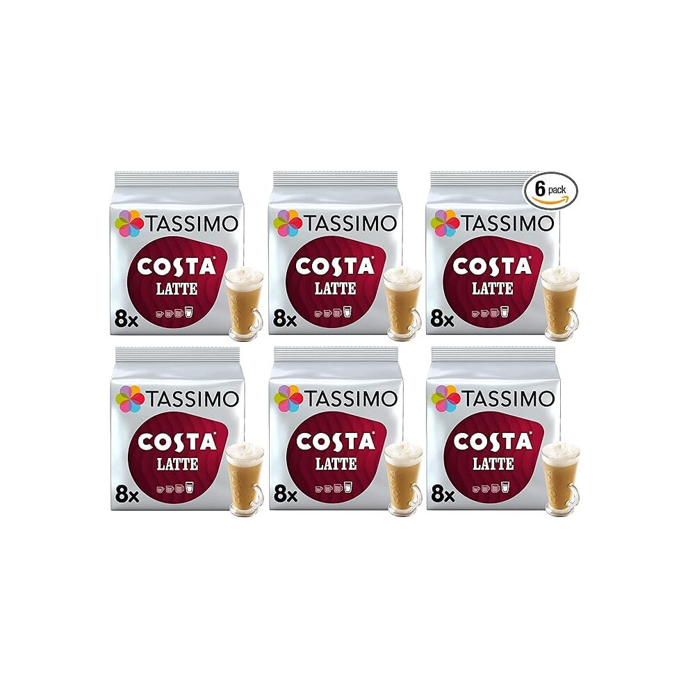 Tassimo Costa Americano Pack Of 6 6X16 Tdiscs