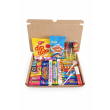 Retro Sweets Gift Box 28 items Packed with Sweet Hamper Letterbox Gift