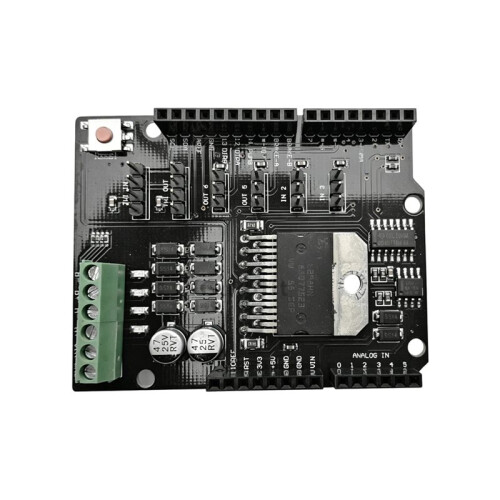 Carte D'Extension de Commande de Moteur CC Double Canal, Module L298NH pour  R3 MEGA2560