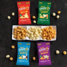 CheeseOs Crunchy Baked Cheddar Bites Keto Snacks HighProtein Cheese