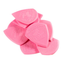 The Precision Pick - 10-Pack - Premium high grip extra precision high visibility plectrums from Dans Guitar Store (Precision Pick Pink, 1.5mm Medium-