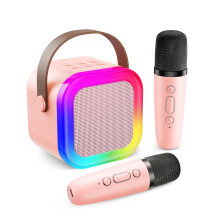 Fede Karaoke Machine for Kids Adults, Mini Karaoke Machine with 2 Wire