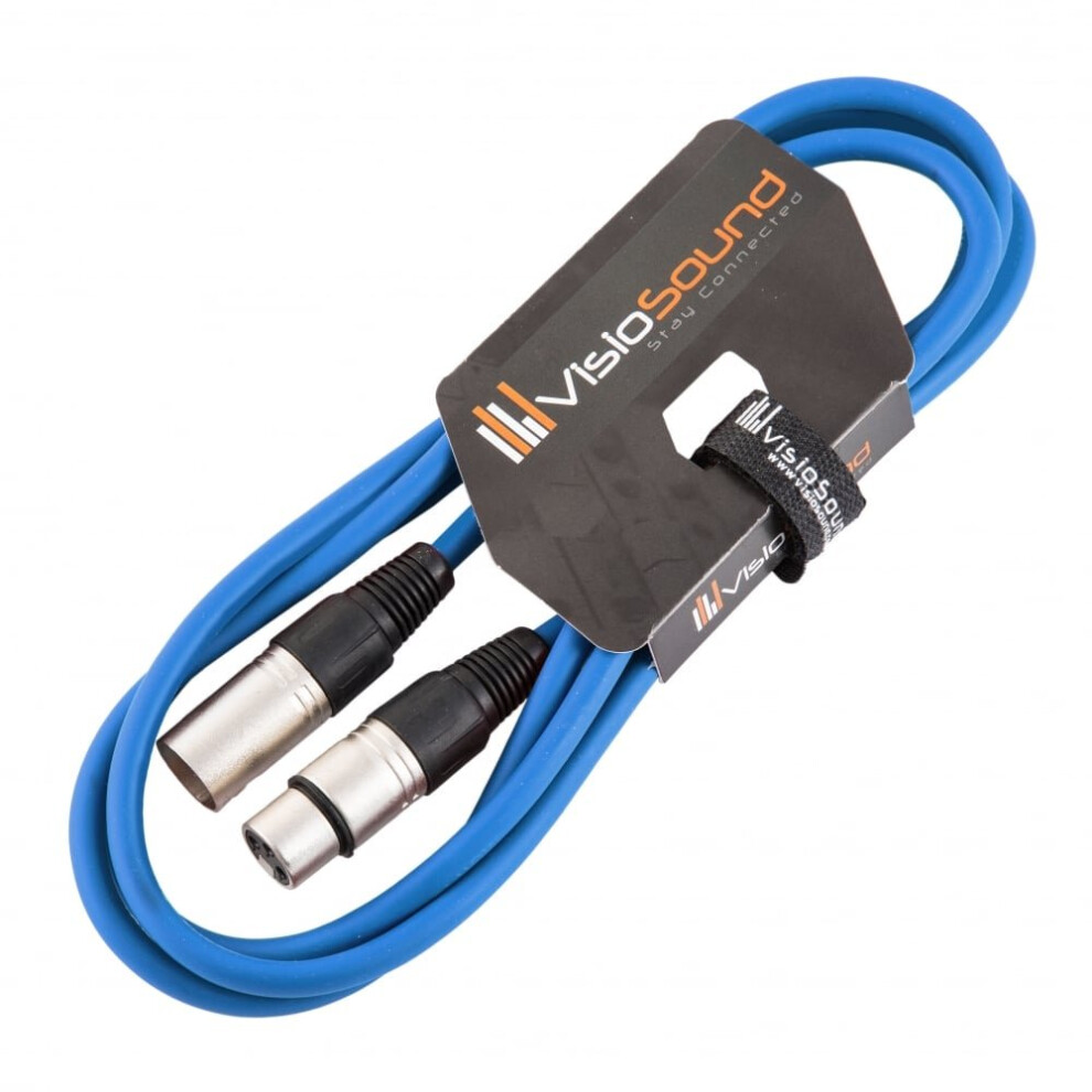 Visiosound Male To Female Xlr Mic Lead/Balanced Microphone/Mic Patch C