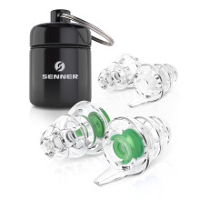 Senner MusicPro - Reusable Hearing Protection Earplugs for Concert, Fe