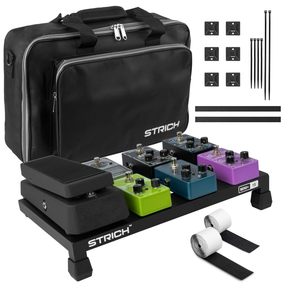 Strich Guitar Pedal Board Aluminum Alloy 1.2Lb Super Light Effect Peda