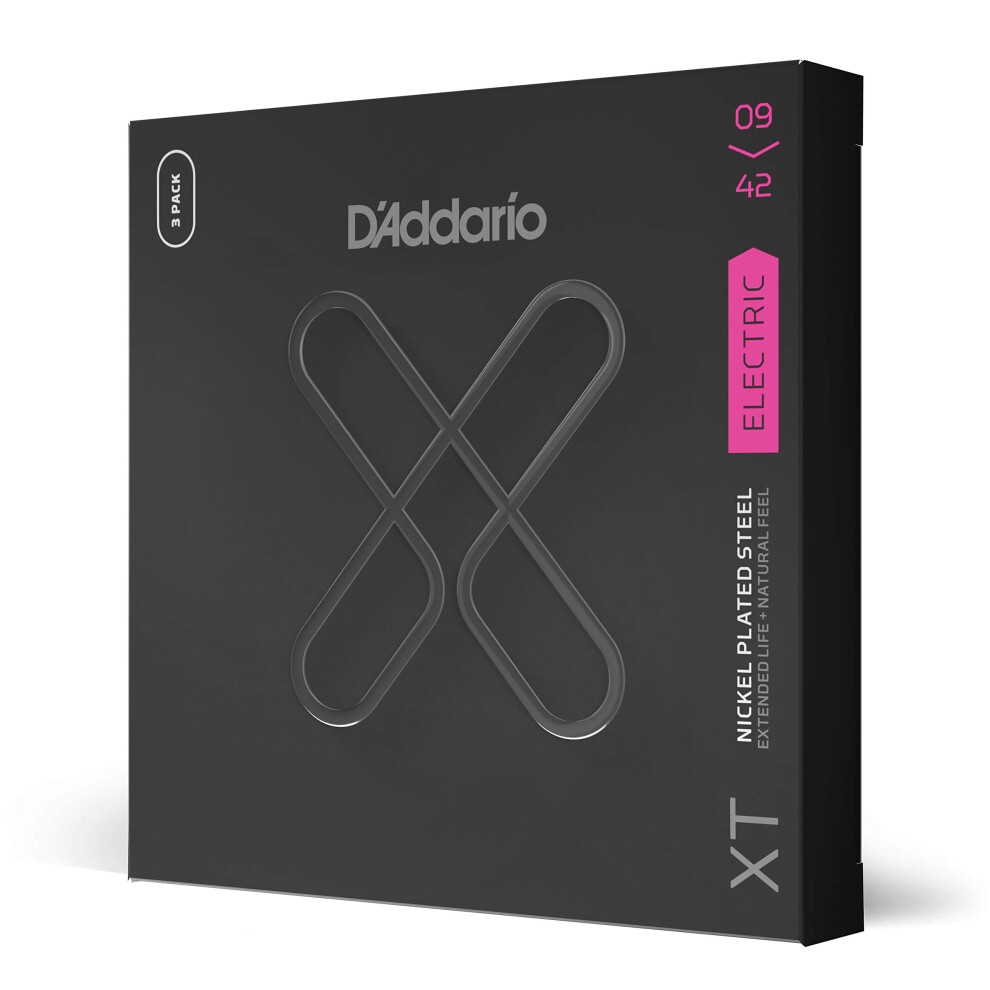 D'addario Guitar Strings - Xt Nickel Coated Electric Guitar Strings
