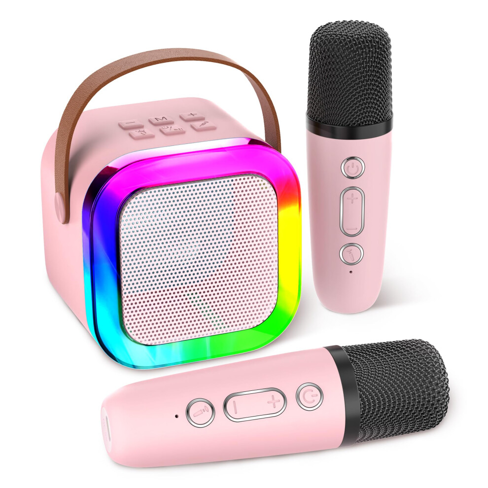 Aplsinvivi Karaoke Machines For Kids Adults, Mini Karaoke Machine With