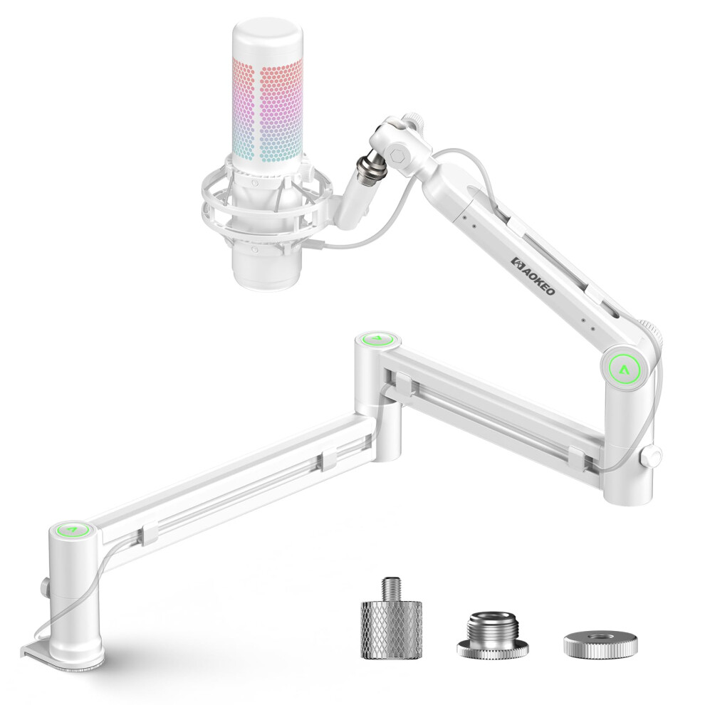 Aokeo Microphone Arm, Ak-58I Desk Low Profile Mic Boom Arm Stand,Suitab