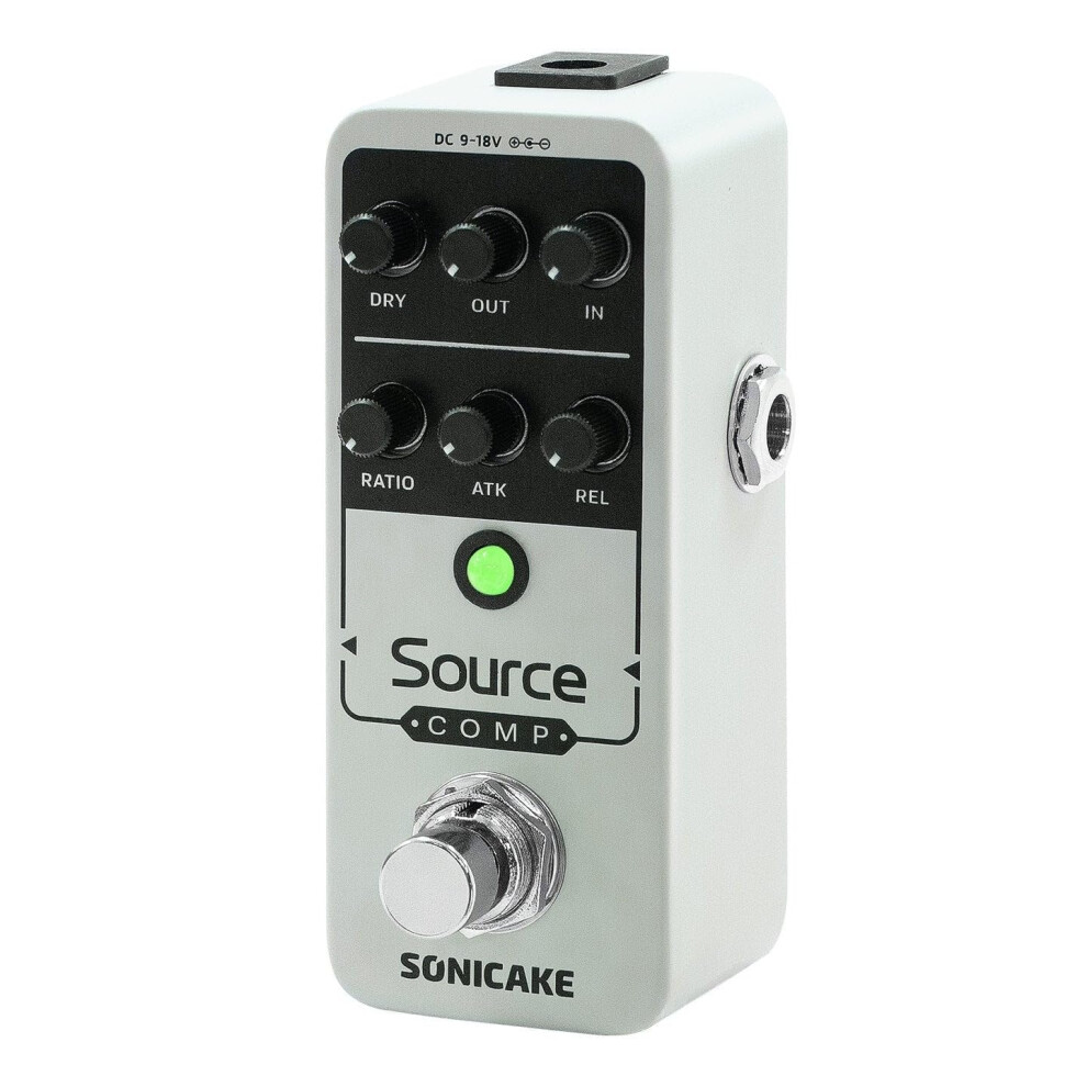 Sonicake Compressor Guitar Effects Pedal 100% Analog Buffered Bypass-S