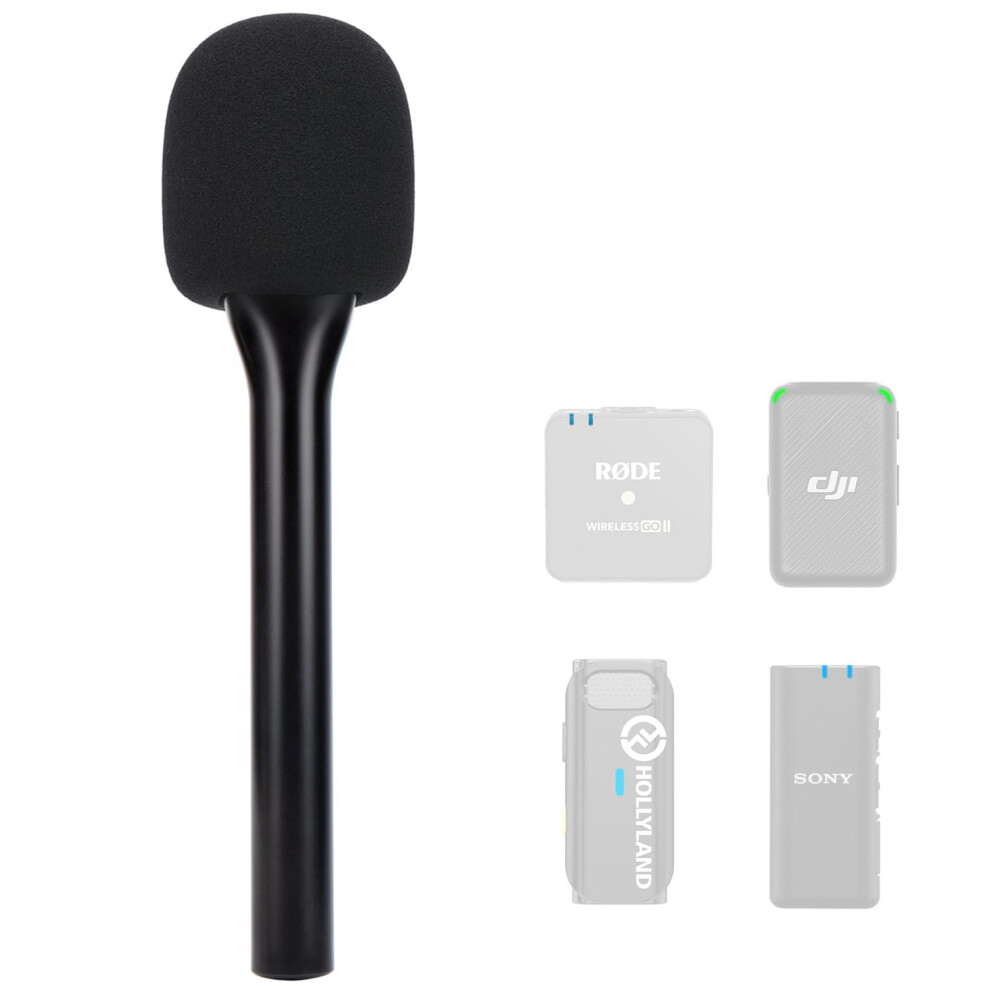 Sunmon Handheld Mic Stand For Dji Mic, Microphone Holder Set With Pop