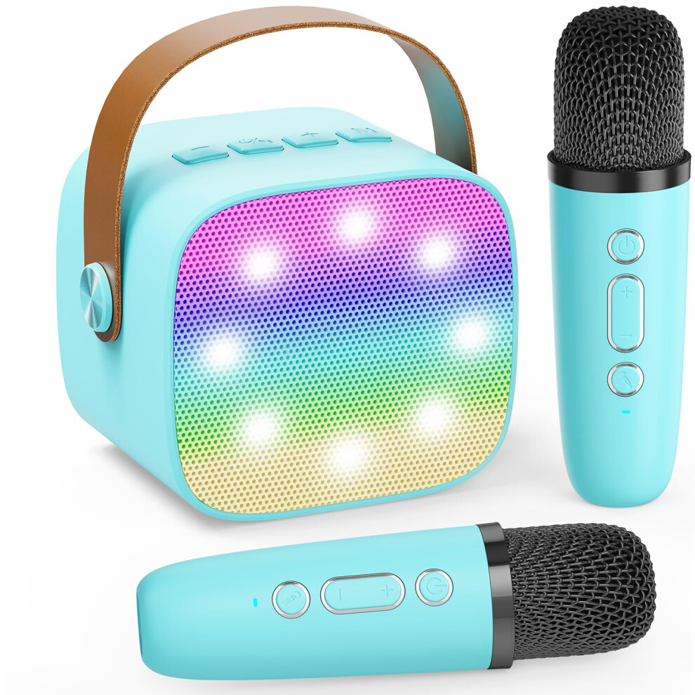 Voijump 2026 Mini Karaoke Machine For Kids Adults, Portable Bluetooth Speaker