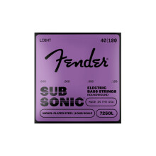 Fender String Set For Electric Bass-7250L (040/100) - Nickel Plated,07