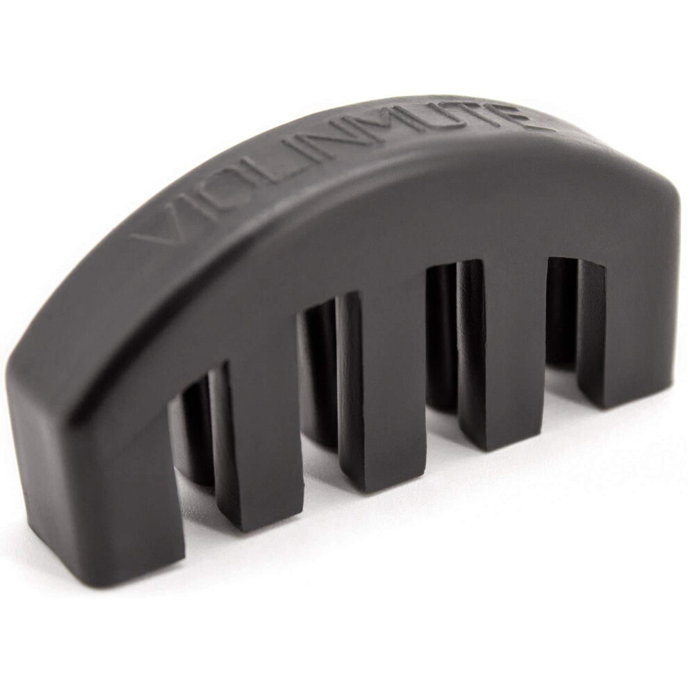 Akord Rubber 4/4 Practice Mute For Violin - Black