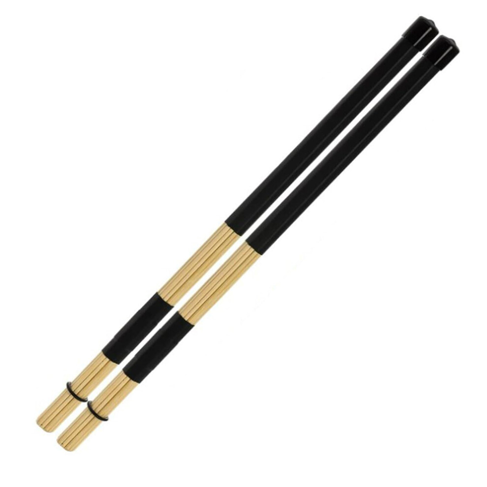 Xnhiu Jazz Drum Sticks Brushes Drumsticks Bamboo Rod Drum Brushes Stic