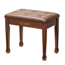 FILISITE Piano Bench with Waterproof Padded Cushion, Makeup Stools for