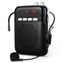Portable Voice Amplifier for Teachers with Bluetooth,2400mAh Rechargeable Personal Amplifier PA System Headset for Speaking Microphone for Teachers,T
