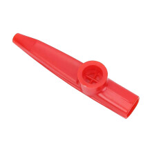 Kazoos – Colourful Wind Instrument Set for Beginners & Musical Accompaniment, Durable & Fun Party Kazoo with Rich Sound(1 Red)