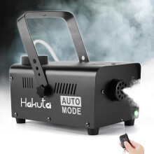 HAKUTA Fog Machine Smoke Machine With Wireless Remote & Auto Spray