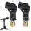 2PCS Microphone Clip Mic Holder, Black, Adjustable with 5/8" to 3/8" 1
