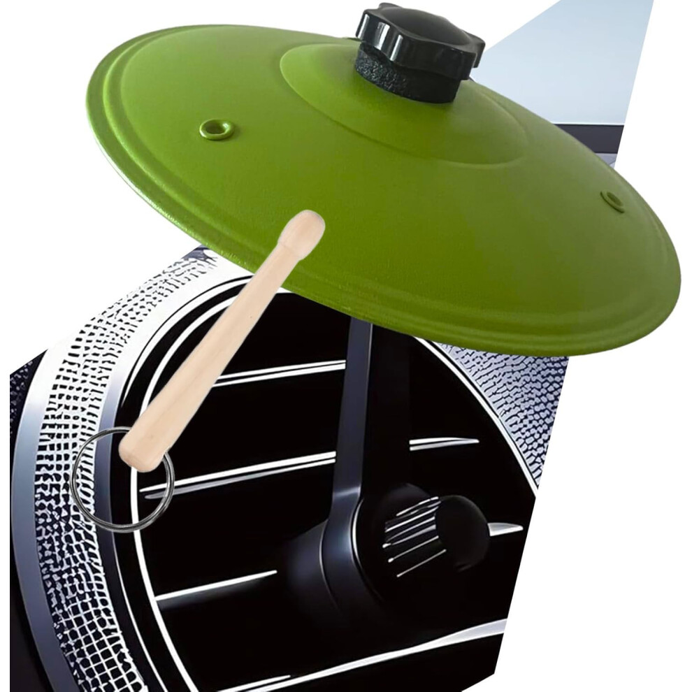 Olosong Car Cymbal Air Vent - Car Symbol Drum Air Vent,Mini Car Drum Cymbal,Gr