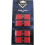 Vater Drumsticks VGTR - Grip Tape - Red - 2 Pair Pack 1