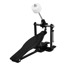 Sewroro Drum Pedal, Black Lightweight Aluminum Alloy Single Bass Drum