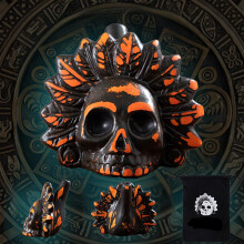 Aztec Death Whistle, Real Screaming Aztec Death Whistle, Death Whistle, 125+Db A