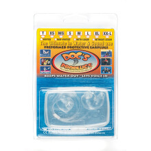 Doc's Pro Plugs DFFL5 Medium Vented Pro Ear Plugs with Leash, Clear