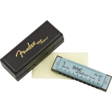 Fender Blues Deluxe Harmonica, with 1-Year Warranty, Key of C 10 Holes