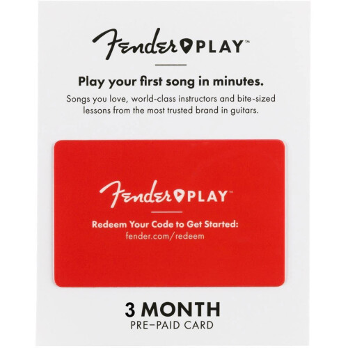 Fender Fender Play – Instructional, Learn to Play Guitar Lesson Platform for