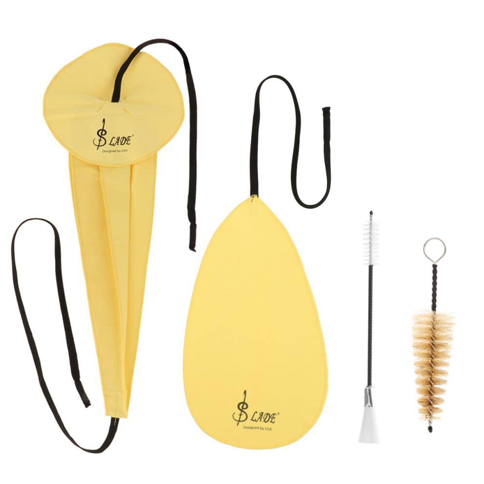 Cozlynx 4 In 1 Saxophone Cleaning Cloth, Alto Sax Cleaning Kit With Saxophone