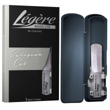 Légère Reeds - Bb Clarinet Reed, European Cut, Strength 2.75 (BBES2.75) - Premium Synthetic Woodwind Reed