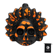 Aztec Death Whistle, Authentic Human Sound Screaming Aztec War Whistle